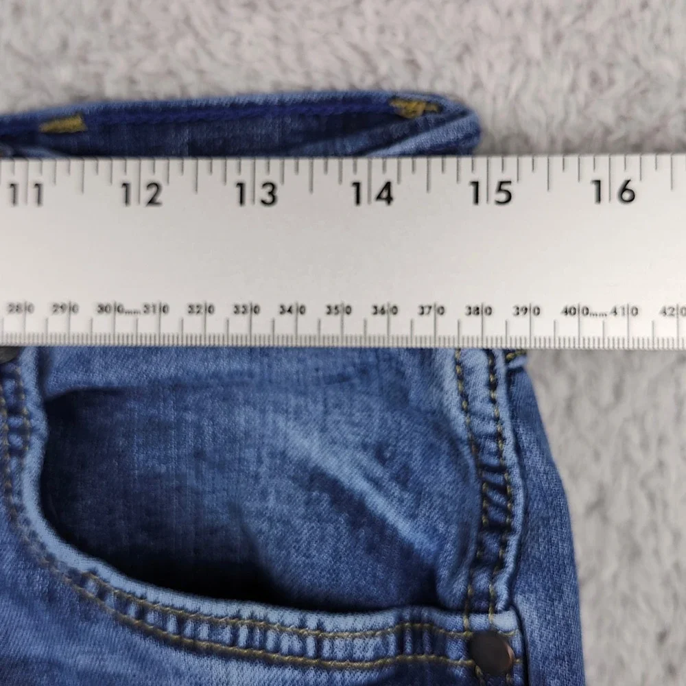 Wrangler Retro Slim Boot Jeans Mens 29x32 (fits 30x30) Blue Denim Western Cowboy